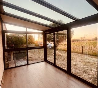 Installation d'une véranda en aluminium — Lagarde